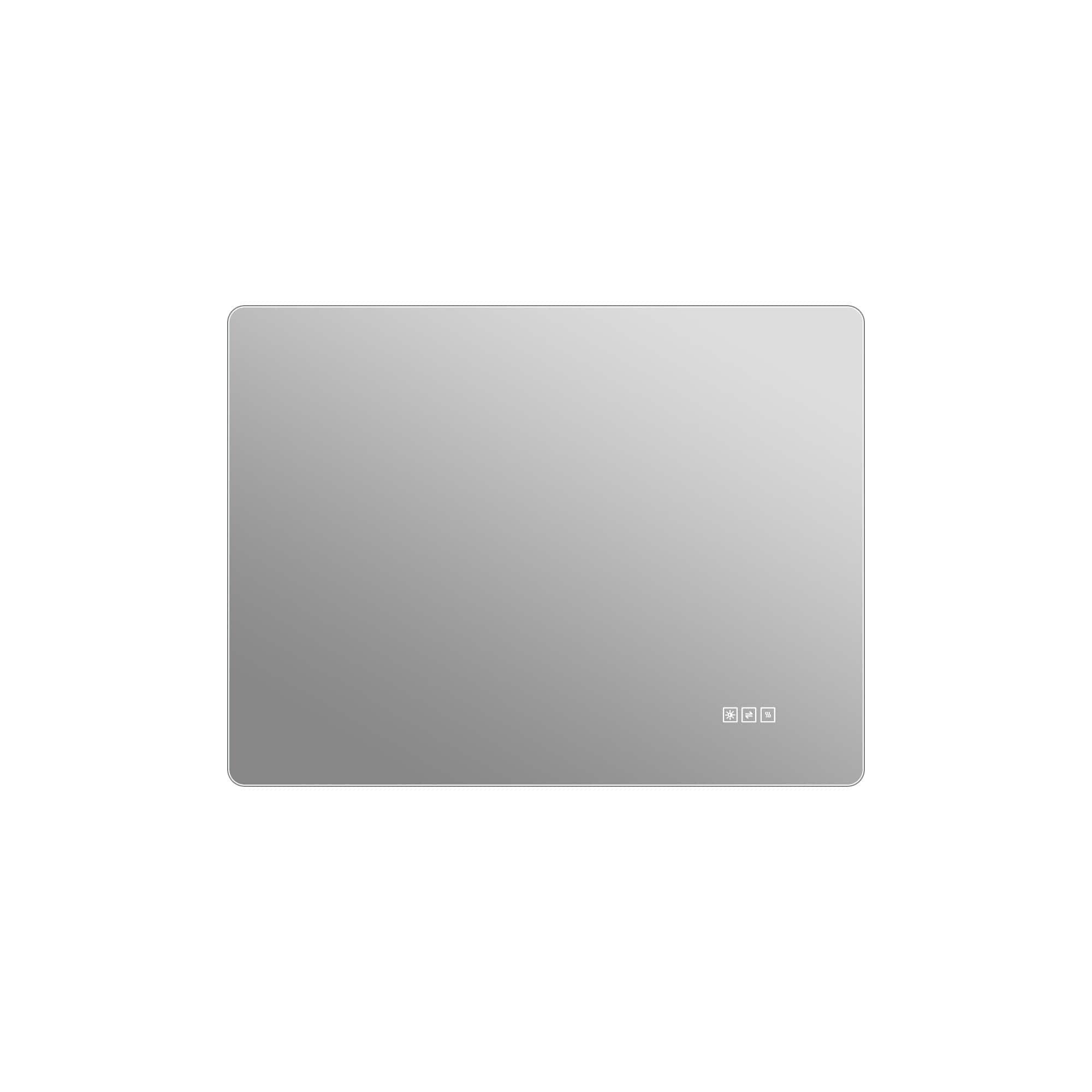 Boyel Living - 24 in x 32 in Frameless LED Front and Backlit Bathroom Mirror with Anti-Fog - Clear price history on PriceWatchPro