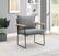 Alt View 14. OSP Home Furnishings - Dutton Armchair - Charcoal.