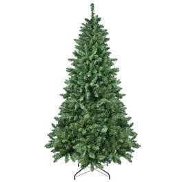 BreeBe - 9ft Christmas Tree with 620 WiFi-Controlled RGB LED Lights - Green