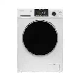 Equator - EW 826 Compact Washer 1.62 cu. ft. / 15lbs Sanitize Allergen PET CYCLE 15 Programs 110V - White