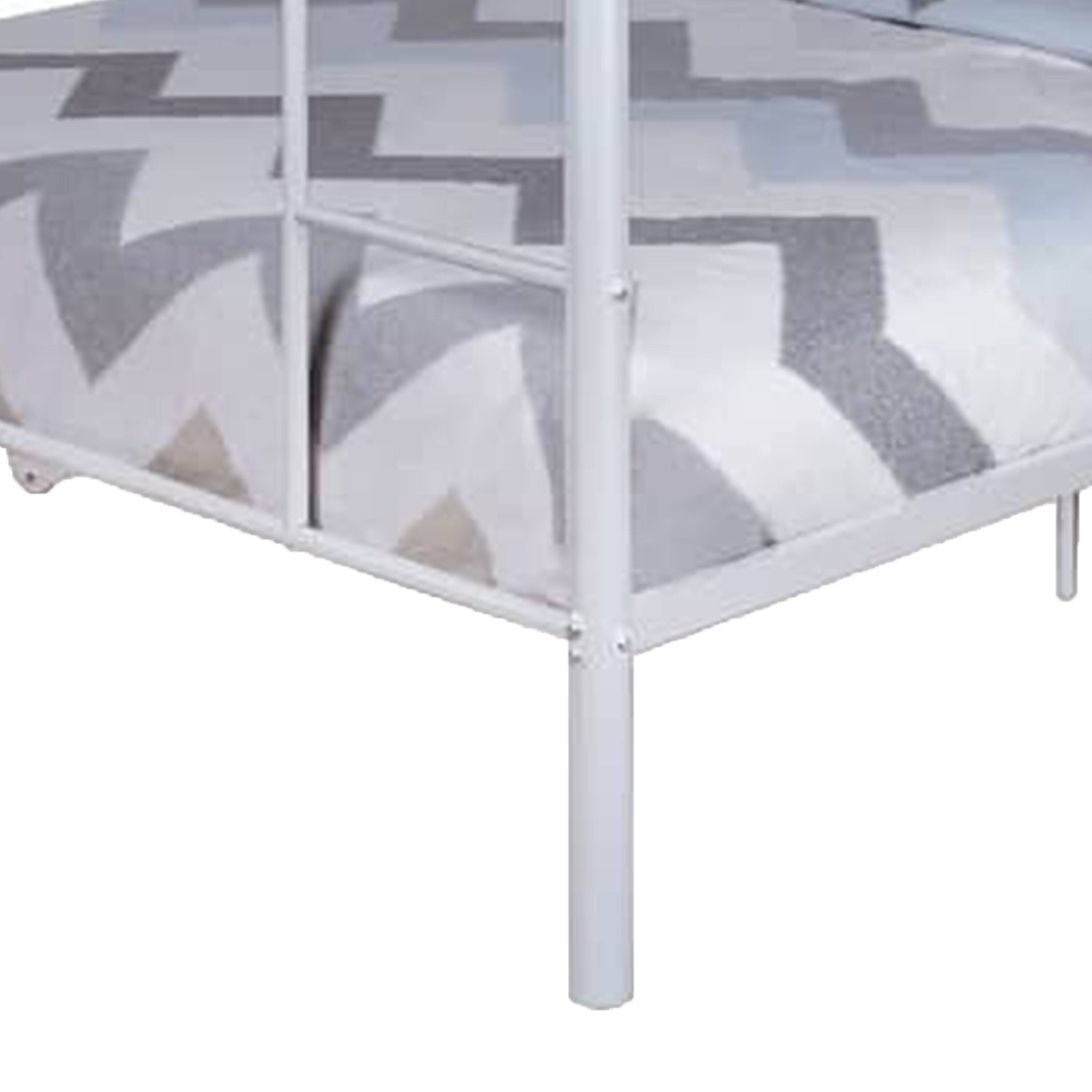 Manhattan Lane Fegy Full over Full Bunk Bed with Ladder and Rails ...