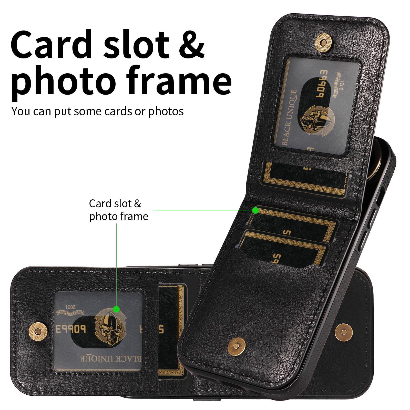 Card slot & photo frame  
You can put some cards or photos  

Card slot & photo frame  

UNIQUE BLACK POP3  
I OC 2021 F  

59 2021 A  
9909
