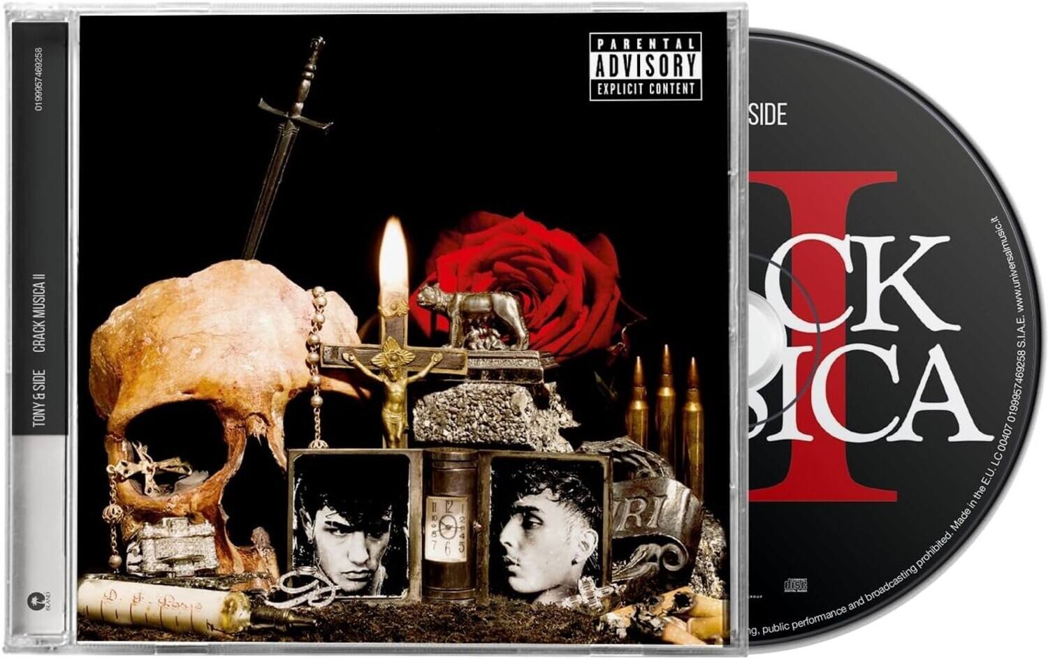 Tony Effe / Side Baby - Crack Musica II   - COMPACT DISCS [CD] price history on PriceWatchPro