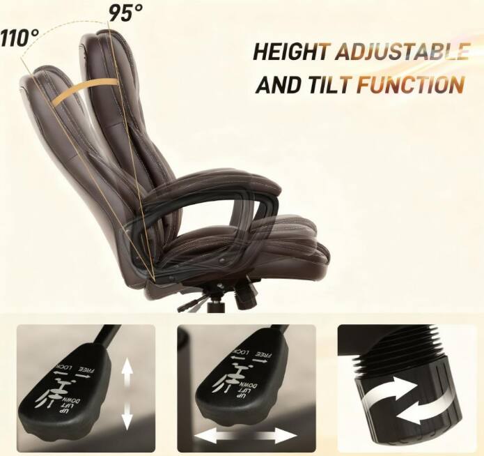 110° 95° HEIGHT ADJUSTABLE AND TILT FUNCTION

FREE DOMM LIFT UP

NO01 FREE NMOO LIFT UP