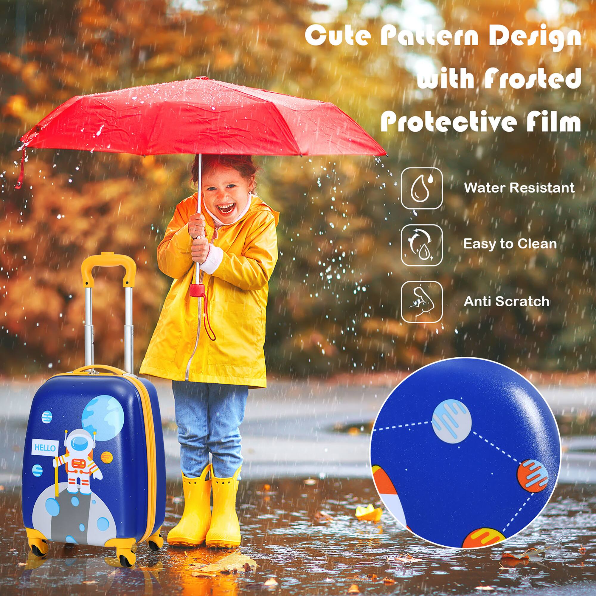 Cute Pattern Design with frosted Protective film Water Resistant Easy to Clean Anti Scratch