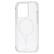 Left. Case-Mate - Antimicrobial Hardshell Case with MagSafe for Apple iPhone 14 Pro - Tough Clear Plus.