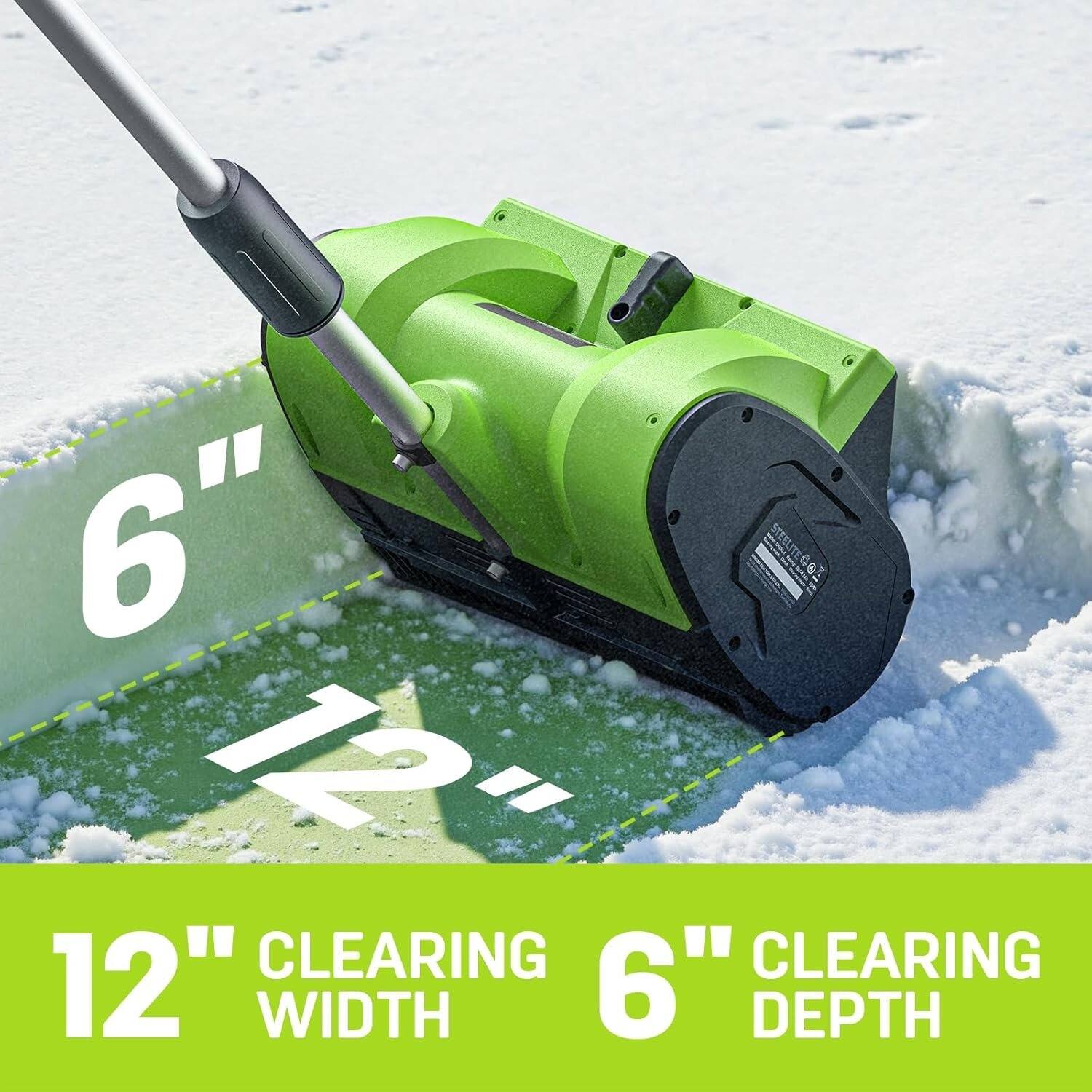 6" CLEARING DEPTH  
12" CLEARING WIDTH