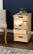 Alt View 19. Linon Home Décor - Monte Six-Drawer Rolling Storage Cart - Natural.