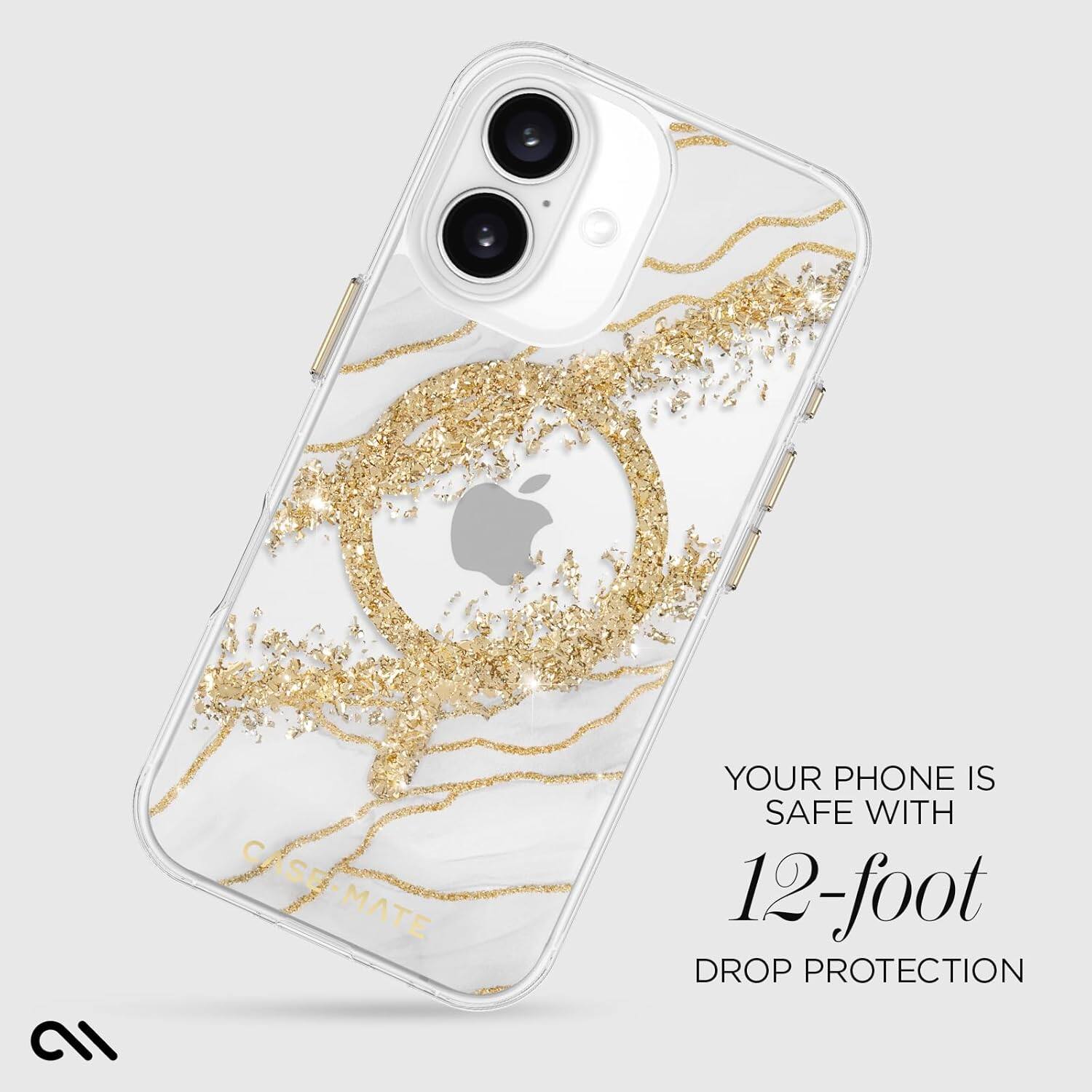IP CASE-MATE CASE MATE  
YOUR PHONE IS SAFE WITH 12-foot DROP PROTECTION