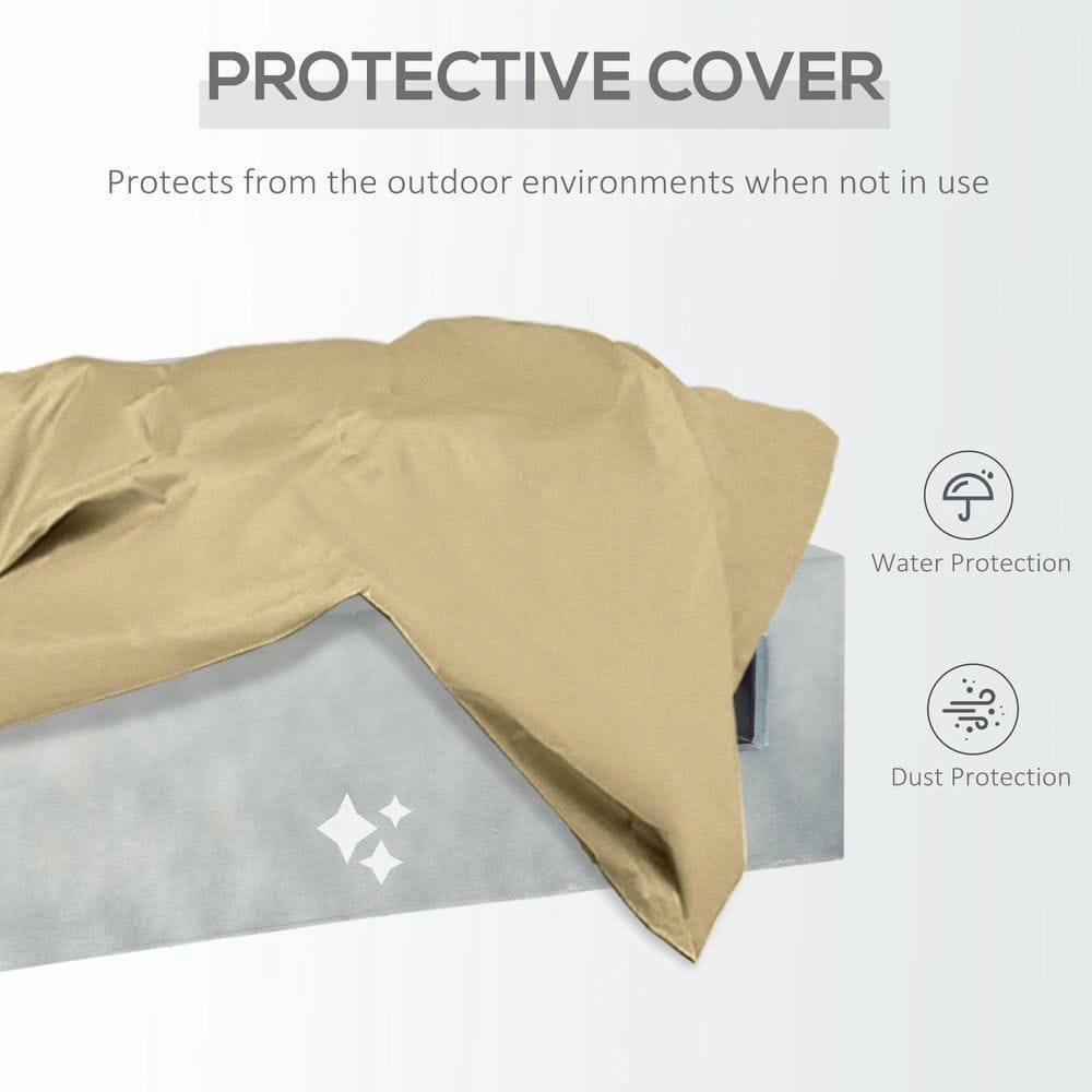 **PROTECTIVE COVER**

Protects from the outdoor environments when not in use

- Water Protection
- Dust Protection