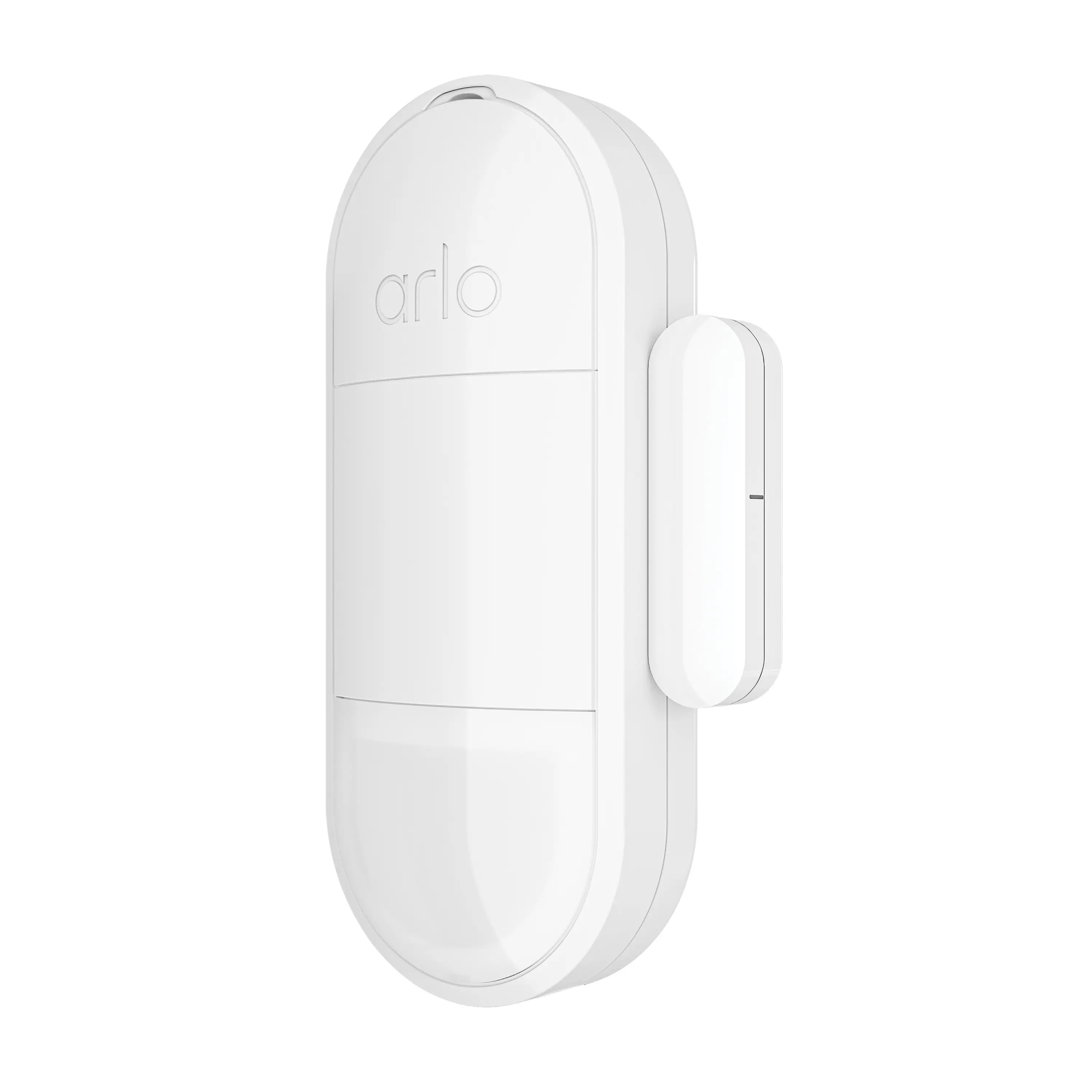 Front. Arlo - All-in-One Sensor with 8 sensing functions for Home Security System, 1 Pack - White.