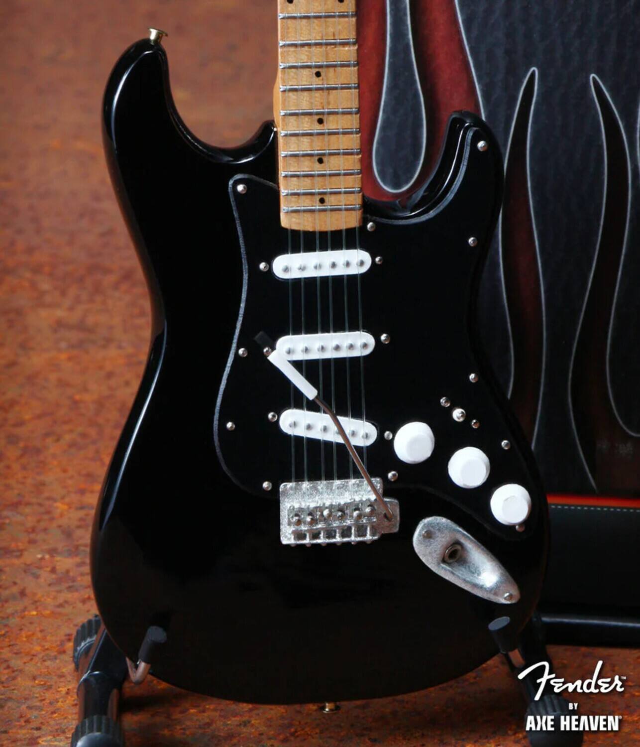 The text on the image is: "Fender BY AXE HEAVEN".