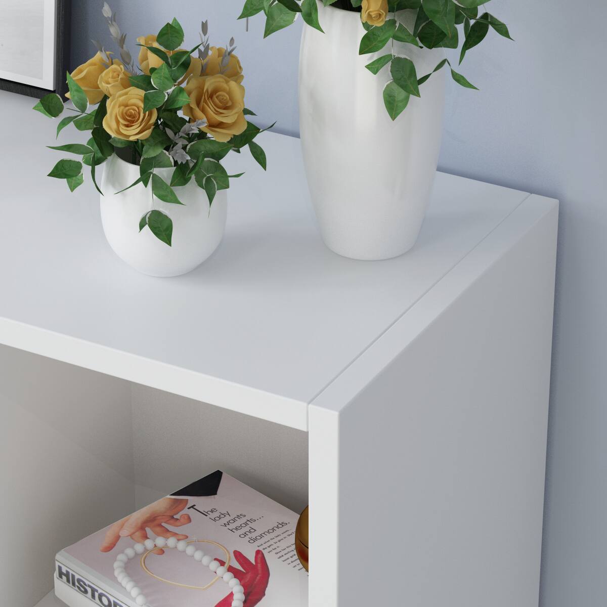 The lady wants hearts... and diamonds.