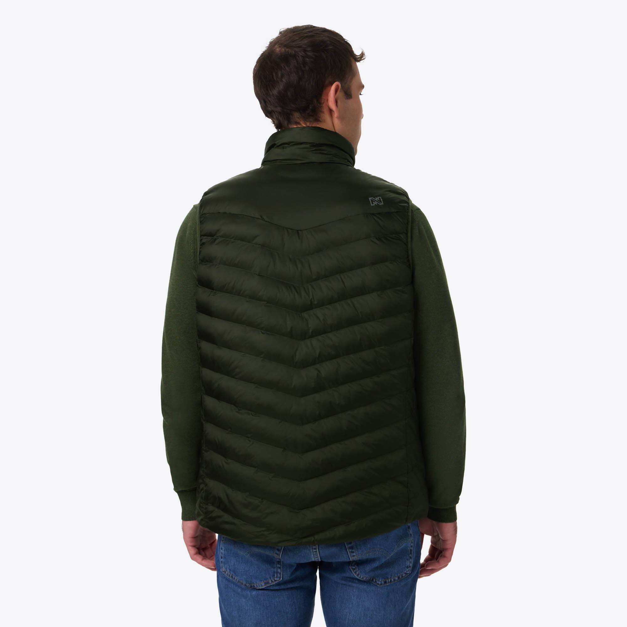 Alt View 2. Mobile Warming - Men's Backcountry Xtera Heated Vest - Forest Green.