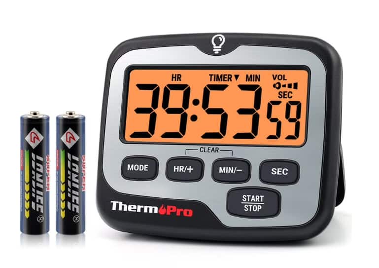 ThermoPro - TM01W Kitchen Timer with Count Up and Countdown Timers