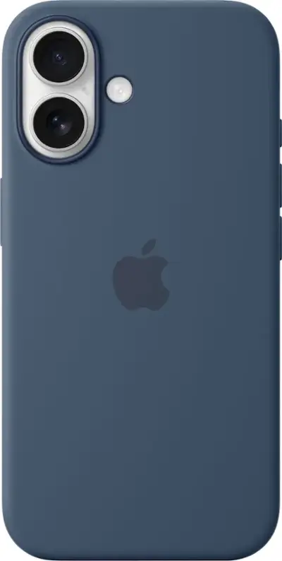 Apple 純正 iPhone 16 Pro Silicone Case デニム Apple iPhone 16 Silicone Case with MagSafe Denim MYY23ZM/A