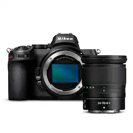 Z 5 FX-format Mirrorless Camera Body with Nikon NIKKOR Z 24-70mm f/4 S Lens bundle - Black