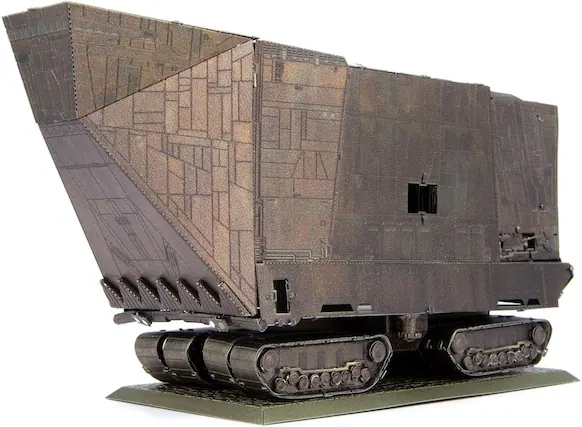 Front. Metal Earth - Metal Earth Premium Series Star Wars Jawa Sandcrawler 3D Metal Model Kit Fascinations - Silver.