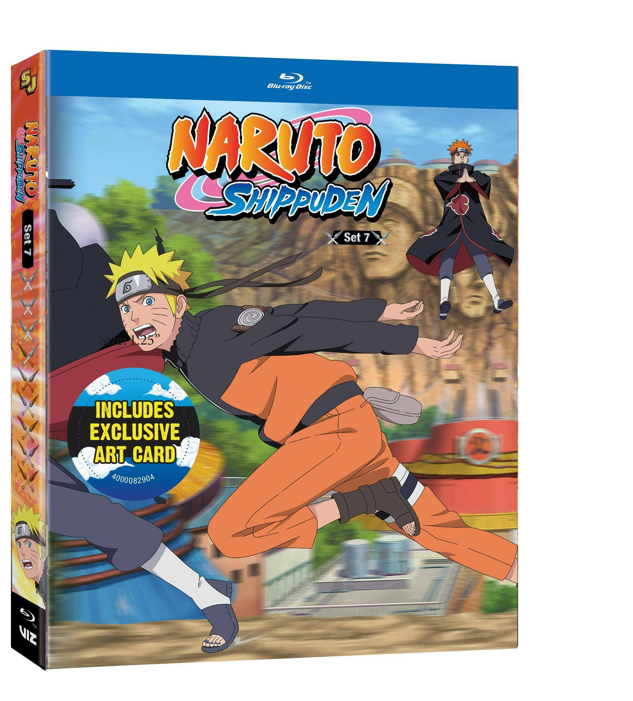Angle. Naruto Shippuden Set 7 New   - BLU-RAY.