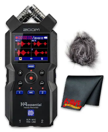 MCOS 00:02:13 / 06:49:18
MIC L MIC R
1 2
Per MIXER
H4 essential Handy Recorder
32bit Float
GAVE ELECTRONICS
1 XLR: MIC
2 TRS: LINE