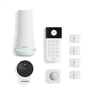 SimpliSafe - 8pc Outdoor Home Security System - White