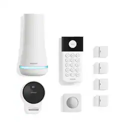 SimpliSafe - 8pc Outdoor Home Security System - White