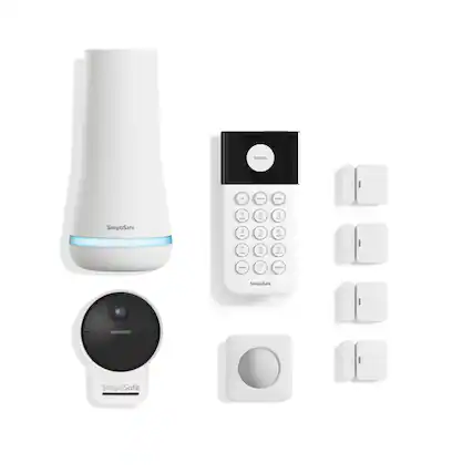 home - I - 1 i 2 - 3 - SimpliSafe 4 - 5 ! 6 - 7 -.. 8 - 9 .... - 0 - I SimpliSafe SimpliSafe