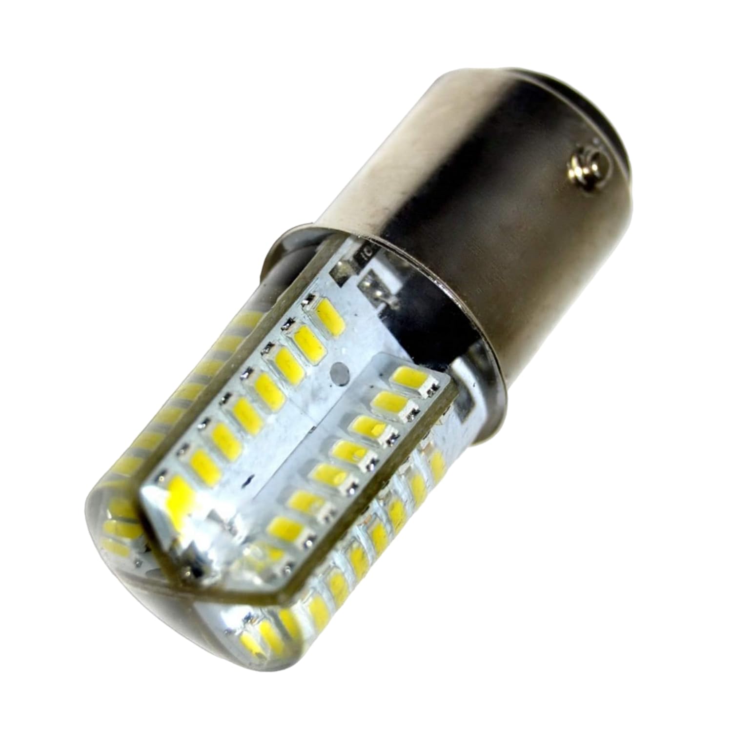 Alt View 4. HQRP - LED Sewing Machine Light Bulb BA15d 120 V 3 W 64 LED - for Singer 755 756 758 770 774.