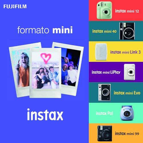 FUJIFILM  
formato mini  
instax mini 12  
instax mini 40  
instax mini Link 3  
instax mini LiPlay  
instax mini Evo  
instax Pal  
instax mini 99