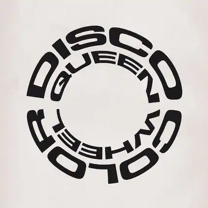 Front. Host Family - Disco Queen / Color Wheel - 7-INCH SINGLE.