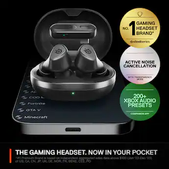 SteelSeries Arctis GameBuds True Wireless Noise Cancelling Gaming SteelSeries Arctis GameBuds True Wireless Noise Cancelling Gaming
