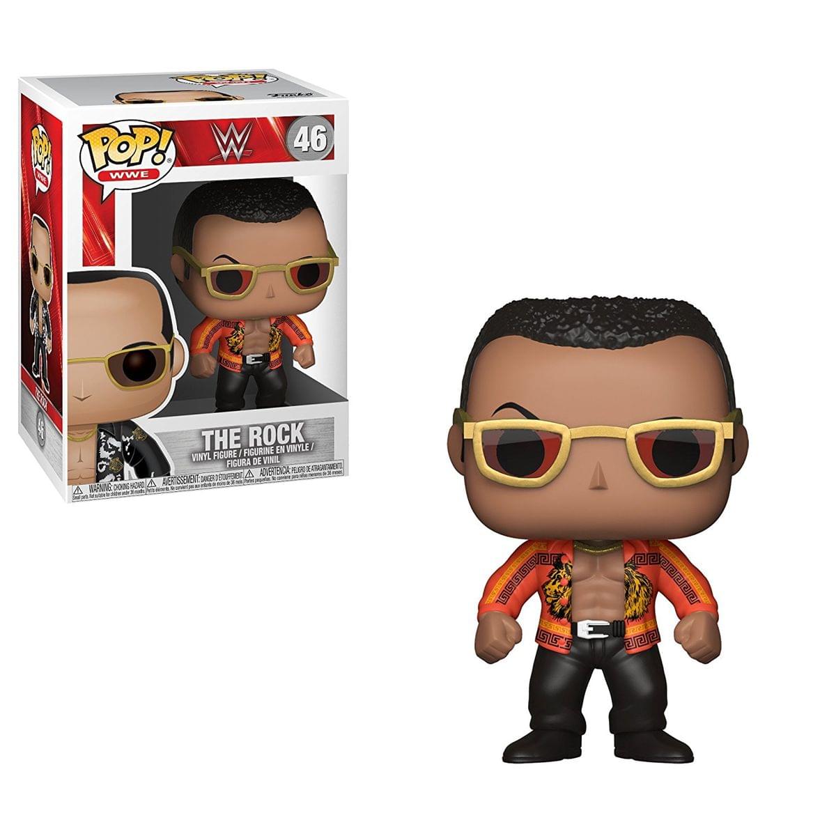 MTEL POP! WWE THE ROCK FIGURINE EN VINYLE / VINYL FIGURE / FIGURA DE VINIL