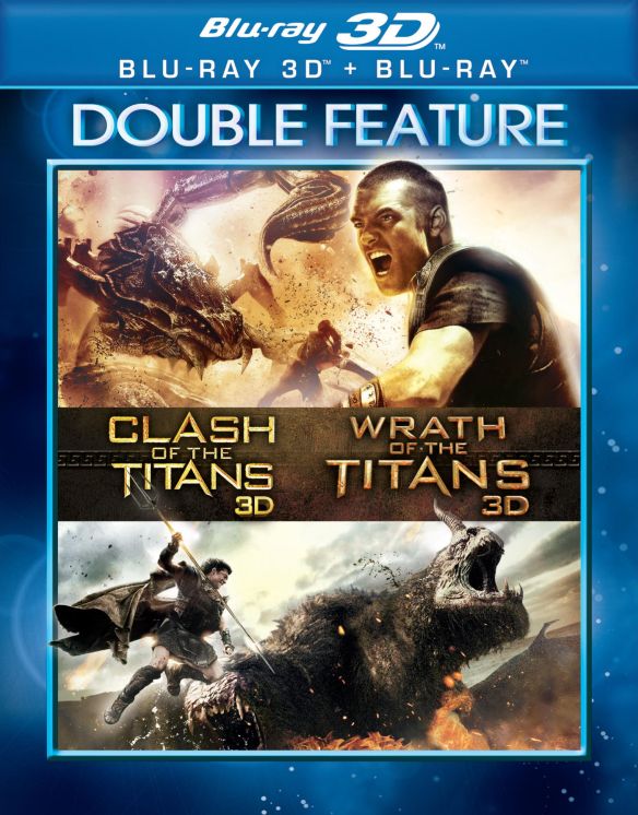 Clash of the Titans” & “Wrath of the Titans” 2 DVD's w/ Sam
