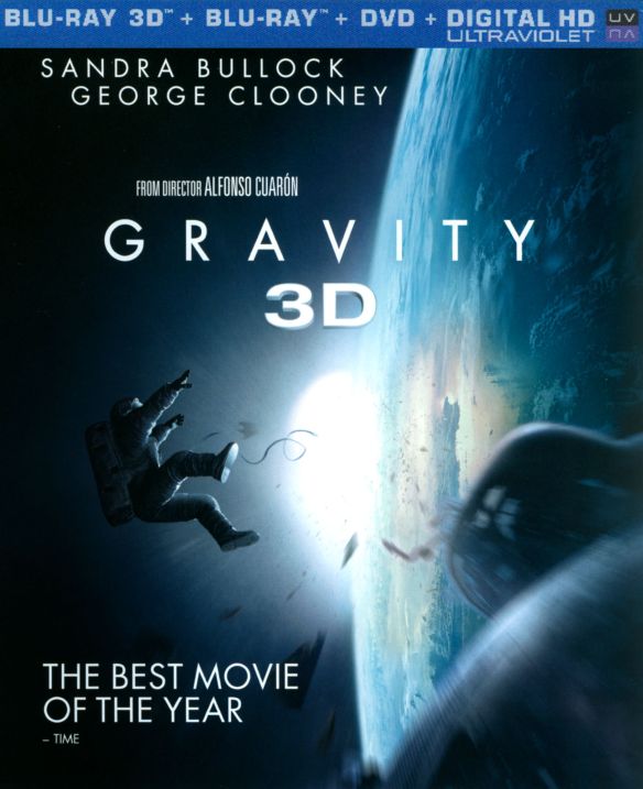  Gravity [3 Discs] [Includes Digital Copy] [3D] [Blu-ray/DVD] [Blu-ray/Blu-ray 3D/DVD] [2013]