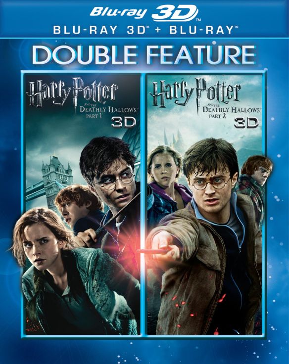  Harry Potter and the Deathly Hallows, Parts 1 &amp; 2 [3D] [Blu-ray] [Blu-ray/Blu-ray 3D]
