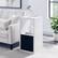 Alt View 15. Linon Home Décor - Chabis 2-Cubby Storage Cabinet - White.