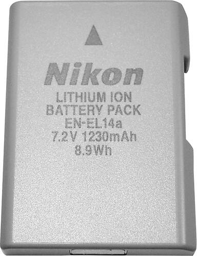 Rechargeable Lithium Ion Battery For Nikon En El14a 27126 Best Buy