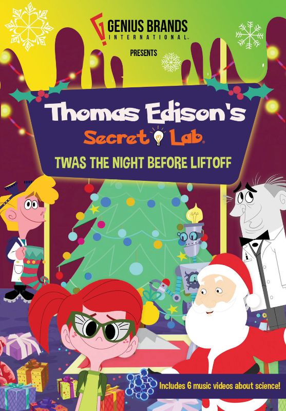  Thomas Edison's Secret Lab: 'Twas the Night Before Liftoff [DVD]
