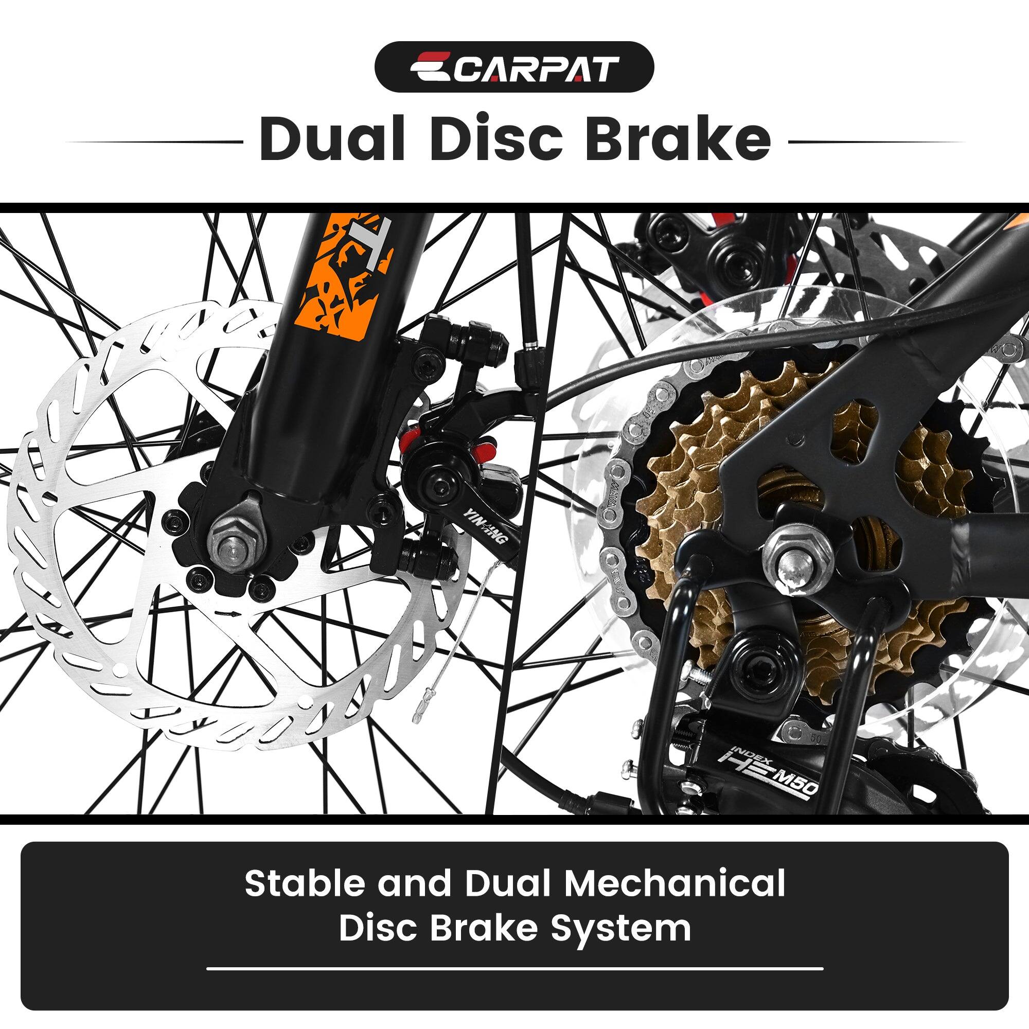 CARPAT Dual Disc Brake

Stable and Dual Mechanical Disc Brake System