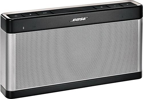 Best Buy: Bose SoundLink® Portable Bluetooth Speaker III Silver