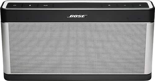 Bose SoundLink Portable Bluetooth Speaker III Silver Best Buy