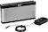 Alt View 15. Bose - SoundLink® Portable Bluetooth Speaker III - Silver/Black.