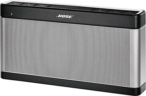 Best Buy: Bose SoundLink® Portable Bluetooth Speaker III Silver