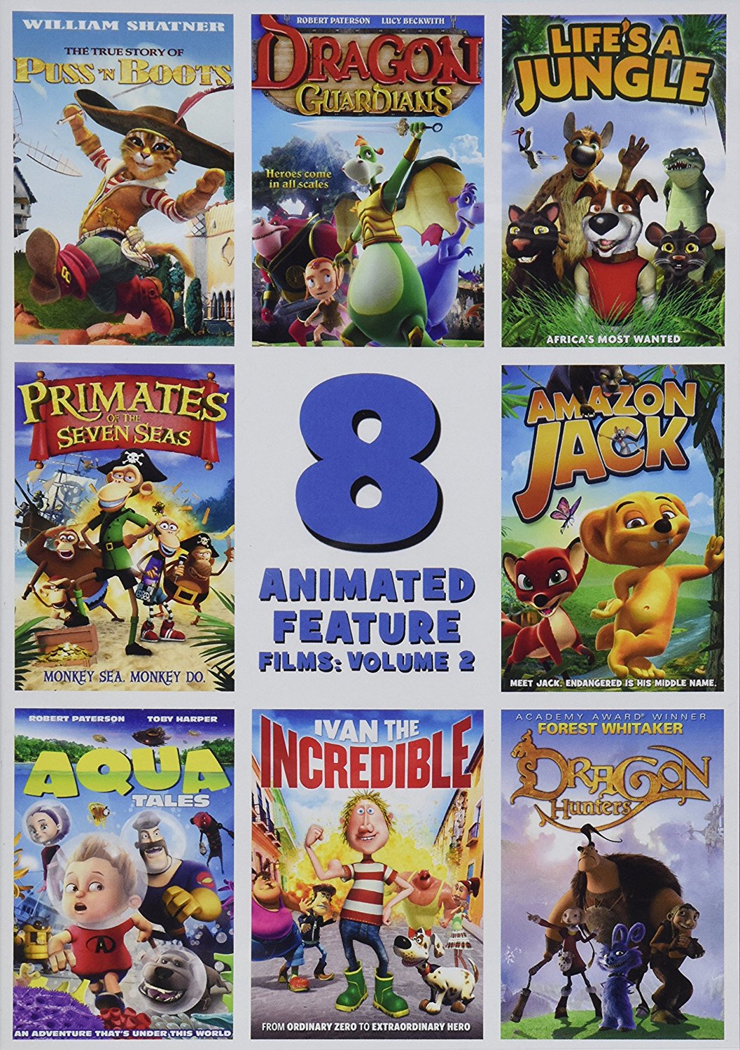 Best Buy: 8 Animated Feature Films: Volume 2 [DVD]