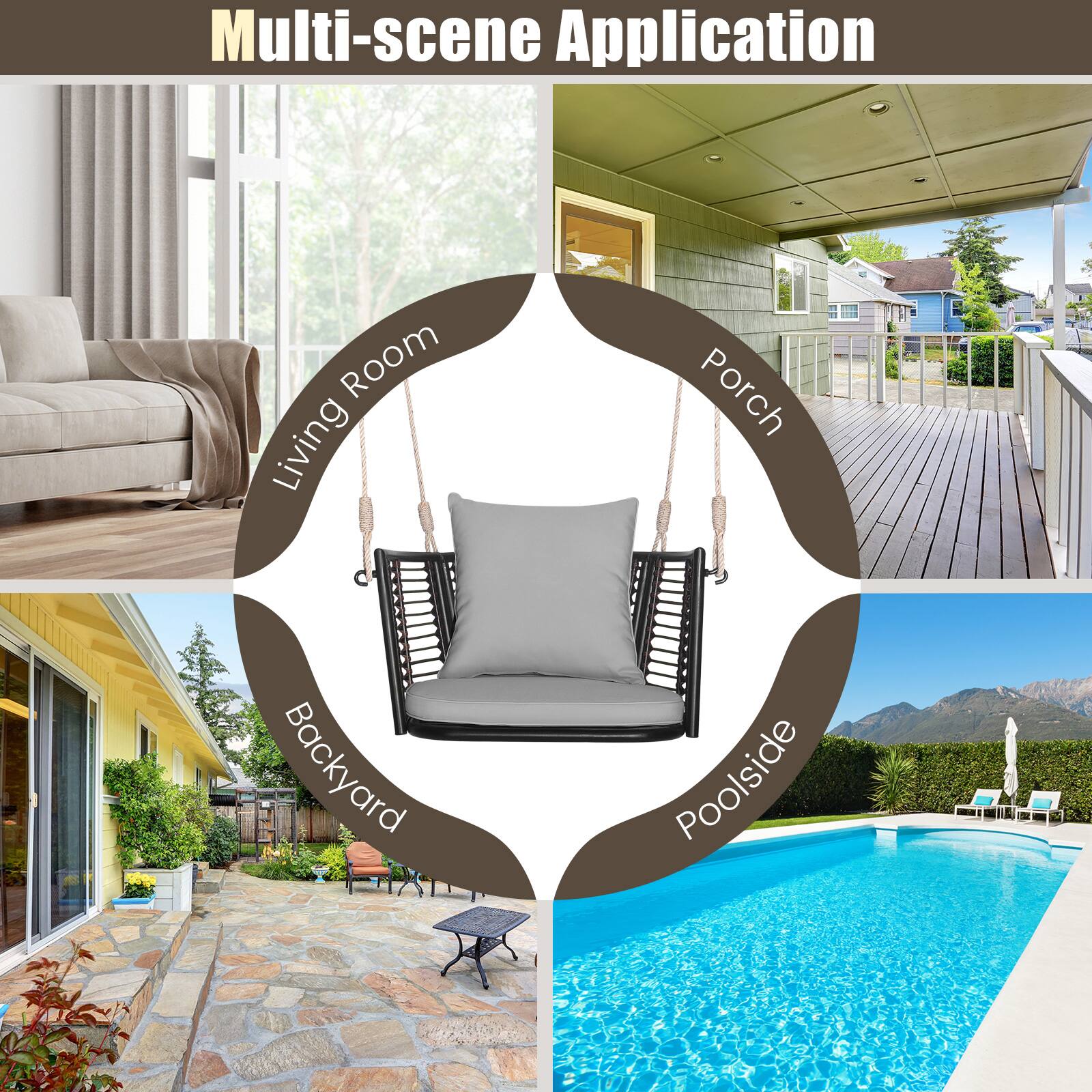 Multi-scene Application

- Living Room
- Porch
- Backyard
- Poolside