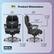 Serta Product Dimensions
Width: 29.25"
Depth: 31.75"
Back Height: 25.5"
Seat Depth: 18.5"
Arm Height: Max: 32" Min: 29"
Inner Seat Width: 21.75"
Chair Height: Max: 46.5" Min: 43.5"
Seat Height: Max: 22.5" Min: 19.5"
350 lb. WEIGHT CAPACITY