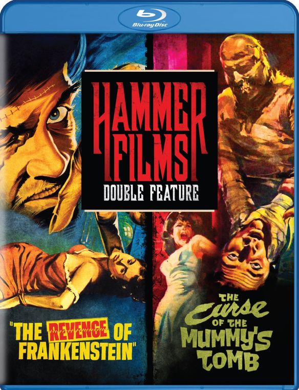  Hammer Films Double Feature: The Revenge of Frankenstein/The Curse of the Mummy's Tomb [Blu-ray]