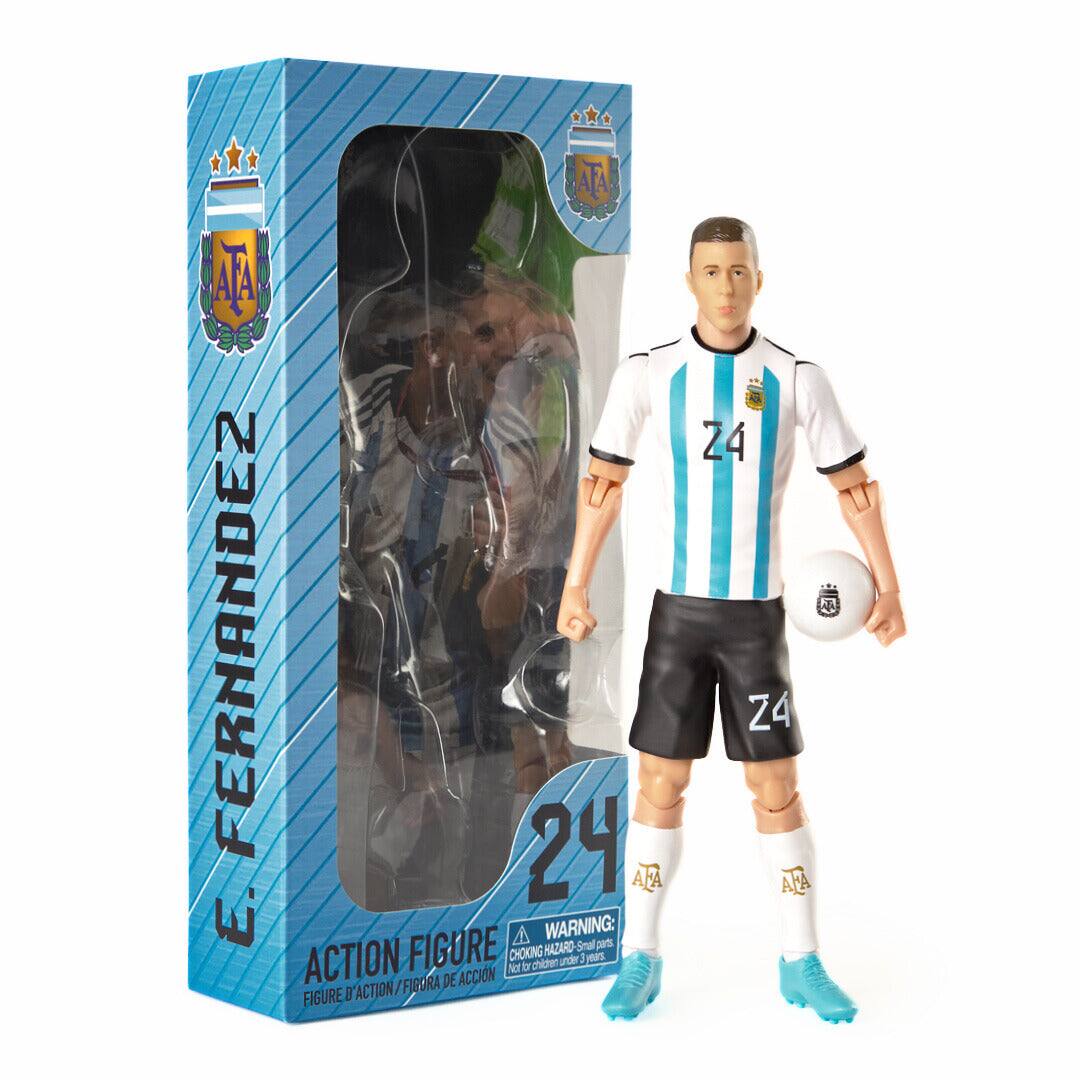 Banbo Toys SOCKERS Argentina AFA Enzo Fernandez 8" Collectible Soccer Action Figure