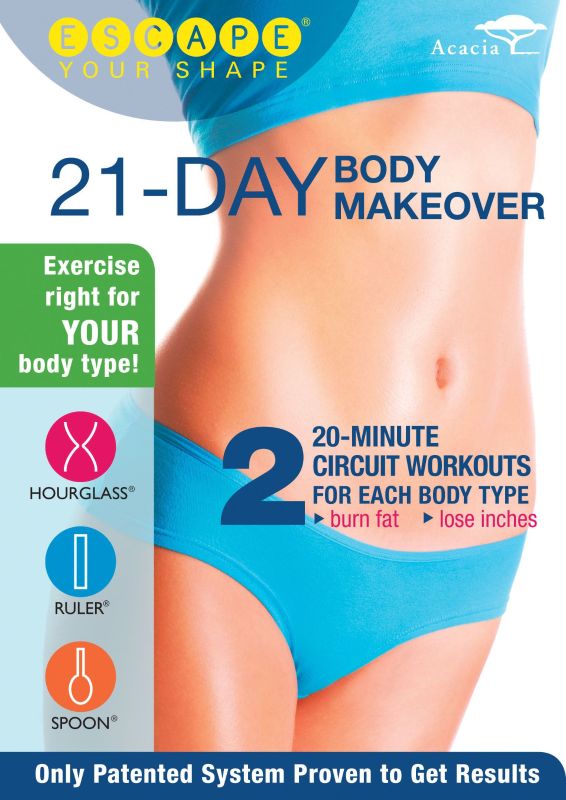 Escape Your Shape: 21-Day Body Makeover [DVD] [2013]