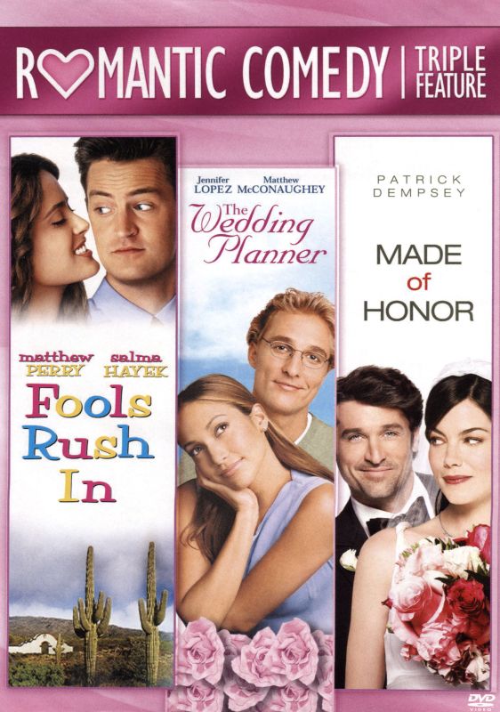  Fools Rush In/Made of Honor/The Wedding Planner [DVD]
